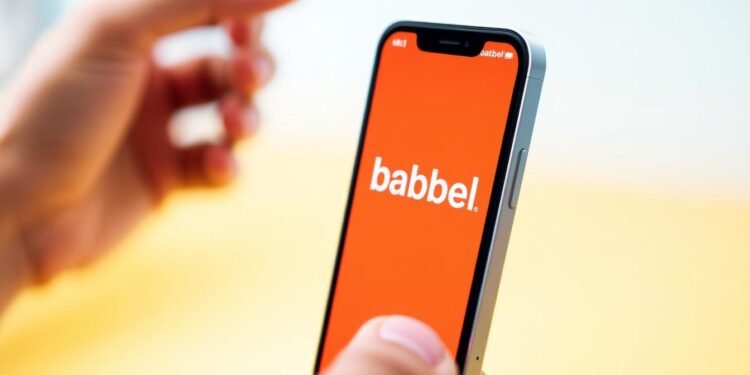 Babbel language learning app