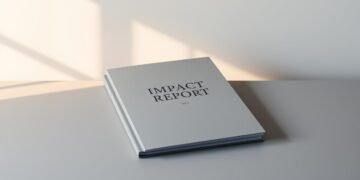 how to create an impact report for investors