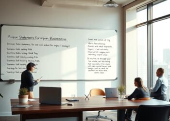 how to write a mission statement for an impact business