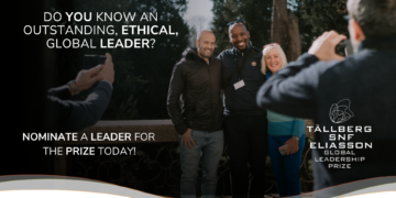 Tällberg SNF Eliasson Global Leadership Prize 2026