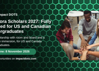 Mentora Scholars 2027, fully funded programme for US and Canadian undergraduates, Impact DOTS