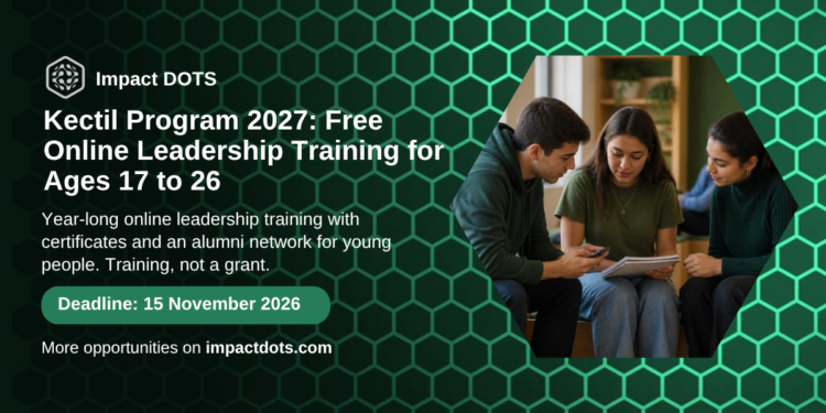 Kectil Program 2027 free online leadership training, Impact DOTS