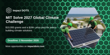 MIT Solve 2027 Global Climate Challenge on Impact DOTS