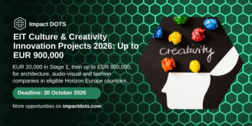 EIT Culture & Creativity Innovation Projects 2026, Impact DOTS